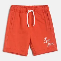 Cotton Shorts with Drawstring Waist-picture-3