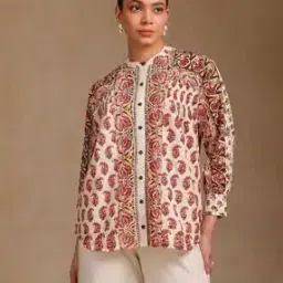 Women Cotton Flex Paisley Print Tunic-picture-8