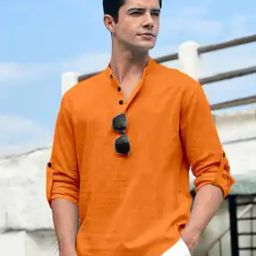 Men Regular Fit Short Kurta-28