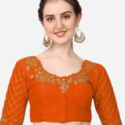 Women Embroidered Front-Open Blouse-picture-0