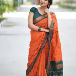 Woven Banarasi Soft Silk Saree-image-98