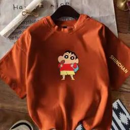 Women Shinchan Print Oversized Fit T-Shirt-image-90