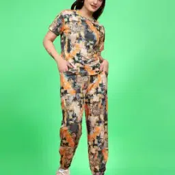 Tie & Dye T-Shirt & Pyjamas Set-image-95