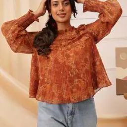 Women Paisley Print Regular Fit Top-image-41