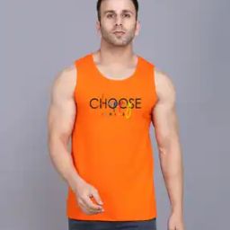 Men Typographic Printed  Vest-image-15