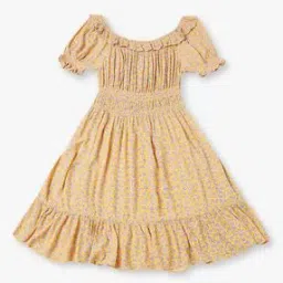 Floral Print A-Line Dress-picture-15