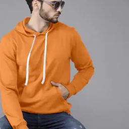 Hooded Sweatshirt with Kangaroo Pockets-image-15