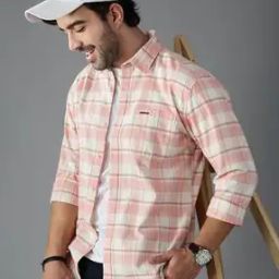 Men Checked Slim Fit Shirt-15