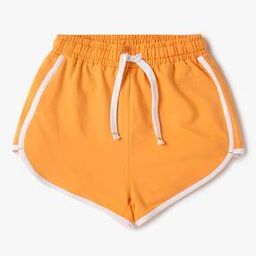 Girls Contrast Taping Regular Fit Hot Pants-image-73