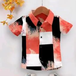  Boys Colour-Block Regular Fit Shirt-8