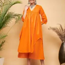 V-Neck Pant-Suit Set-image-31