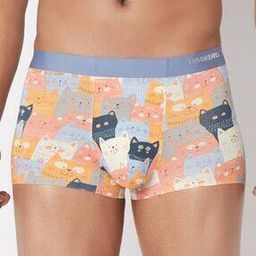Printed Trunks with Brand-Knit Wasitband-picture-33