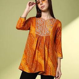 Women Paisley Print Relaxed Fit Top-picture-35