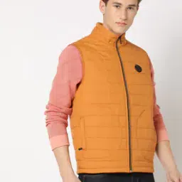 Quilted Gilet with Insert Pockets-image-0