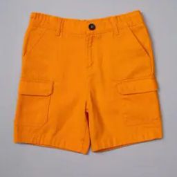 Boys Regular Fit Flat-Front Shorts-picture-40