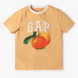 Girls Brand Print Relaxed Fit Round-Neck T-Shirt-picture-42