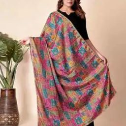 Women Embellished Chinnon Dupatta-47