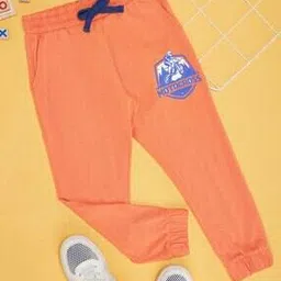 pantaloons junior Boys Mid Rise Graphic Joggers-picture-3