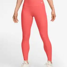 Women Zenvy Rib Gentle-Support High-Rise 7/8 Leggings-image-4