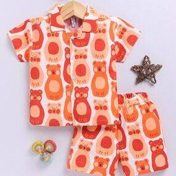 Boys Graphic Print Shorts and T-Shirt Set           -36