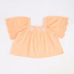 pantaloons junior Girls Embroidered Round-Neck Regular Fit Top-picture-22