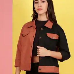 Women Colourblock Jacket-picture-51