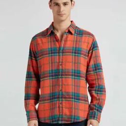 pepe jeans Orange Check Full Sleeve Shirt-picture-19