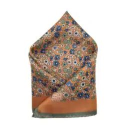Men Floral Print Pocket Square-image-22