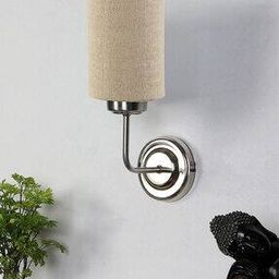 Cotton Wall Mounted Lamp with Steel Base-image-58