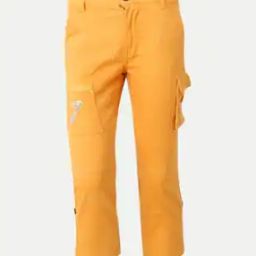 Boys Relaxed Fit Flat-Front Cargo Pants-image-3