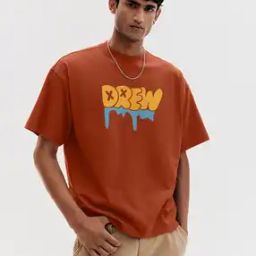 Men Graphic Print Loose Fit T-Shirt-image-80