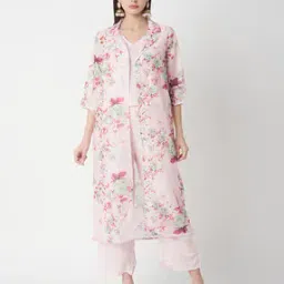 r&b Women Floral Print Suit Set-picture-23