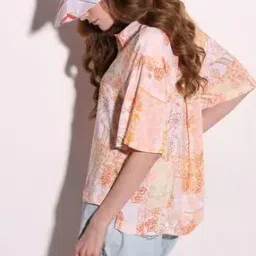 Women Floral Print Regular Fit Shirt-image-20