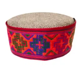 Men Kullu Tribal Beanie Cap-image-58