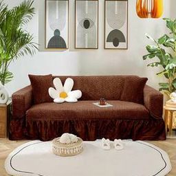 Patterned 2-Seater Sofa Cover-image-85