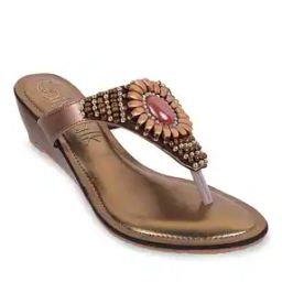 Women Embellished Slip-On Wedges-46