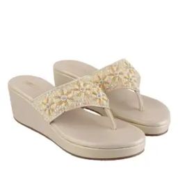 Women Embroidered Slip-On Wedges-26