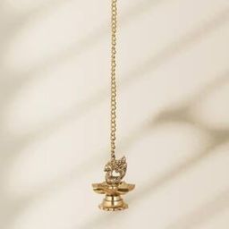 Brass Metal Casted HD Mehnoor Oil Lamp-image-6