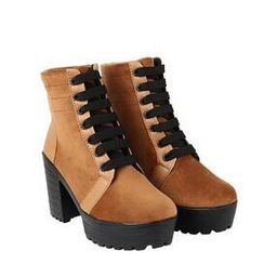 Panelled Lace-Up Boots-picture-47