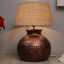Table Lamp with Jute Shade-image-34