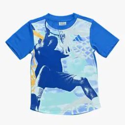 Boys Graphic Print Regular Fit Crew-Neck T-Shirt-picture-16