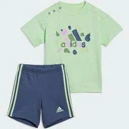 I Fruit Print T-Shirt & Shorts Set-image-82