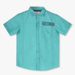 Boys Slim Fit Shirt with Embroidery-image-32