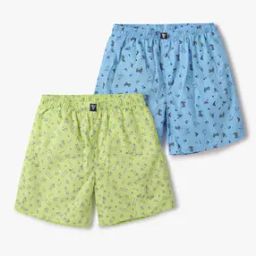Pack of 2 Printed Boxer Shorts-image-64