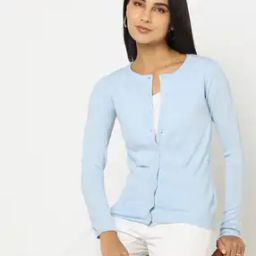 Ribbed Button-Down Cardigan-image-65
