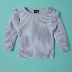 Ribbed Round-Neck Swaeter-image-58