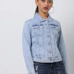 Jacket with Buttoned Flap Pockets-image-7