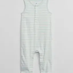gap kids Striped Cotton Romper-picture-9