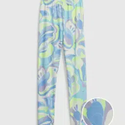 Printed Leggings with Elasticated Waist-image-74