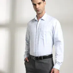 john players Men Checked Regular Fit Shirt-picture-48